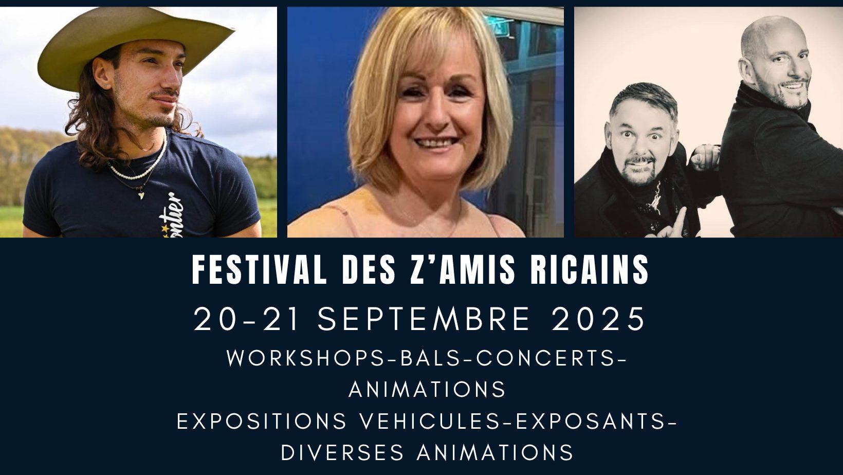 Festival des z amis ricains 20 et 21 09 25